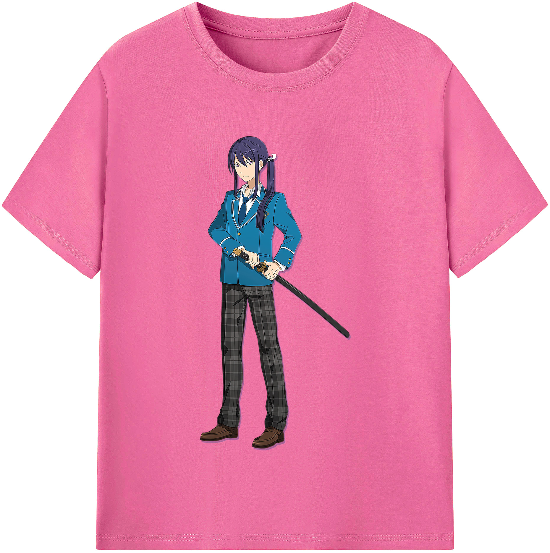 （画像用） あんさんぶるスターズ! Ensemble Stars レディースカジュアルプリントTシャツ（綿100％）